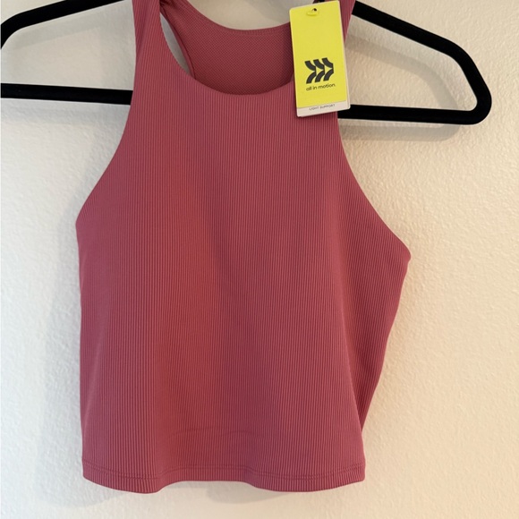 Pink Ribbed Tank Top - Picture 2 of 4